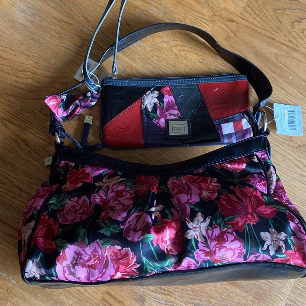 Liz Claiborne Cute Y2K Shoulder Bag WITH MATCHING WALLET